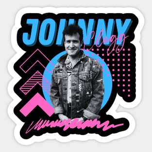 Johnny clegg***original retro Sticker